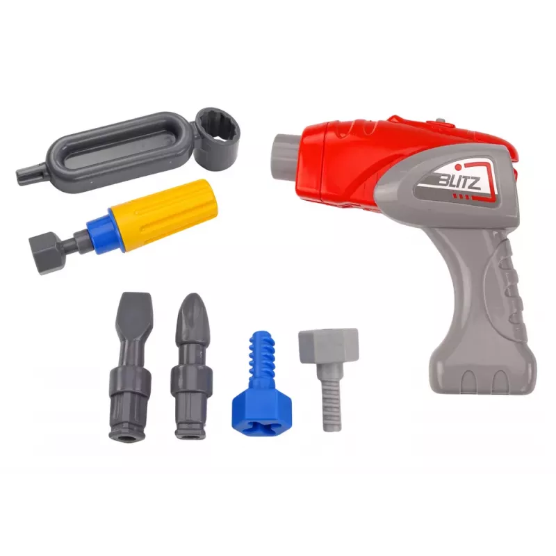 LEAN TOYS Helicóptero de Desenho Animado Giratório DIY Vermelho