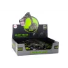 LEAN TOYS Escavadora de Rastos Garra Perfuradora Balde 1:55 Preto-Verde