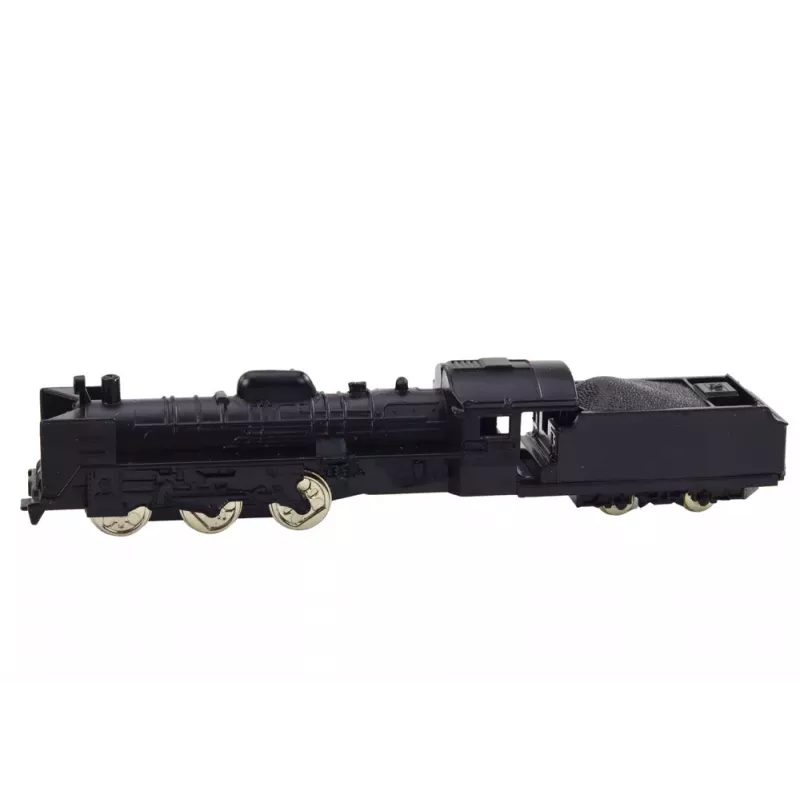 LEAN TOYS Peça de Colecionador Comboio de Modelo Vagão Locomotiva 1:48 Metal Preto
