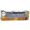 LEAN TOYS Peça de Colecionador Comboio de Modelo Vagão Locomotiva 1:48 Metal Preto