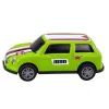 LEAN TOYS Conjunto de Carros, Molas, Acionamento, Colorido, 12 Peças