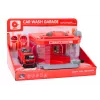 LEAN TOYS Bombeiros Walkie Talkie de Lavagem Luzes Sons Água