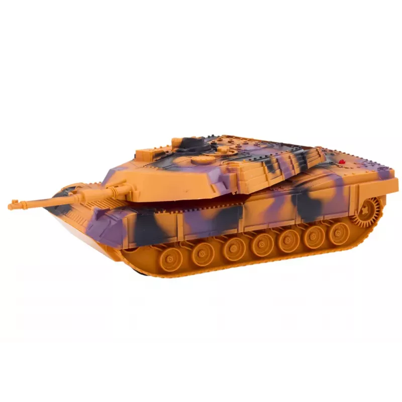 LEAN TOYS Conjunto Militar com Tanque, Helicóptero, Paraquedista e Sons