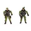 LEAN TOYS Conjunto Militar Barco de Combate Militar com Soldados, Acessórios e Sons