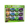 LEAN TOYS Ovos Rolantes de Dinossauro Conjunto de 12 Peças Colorido