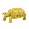 LEAN TOYS Figura de Coleção Tartaruga Réptil Amarelo C