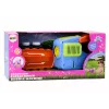 LEAN TOYS Máquina de bolas de sabão motosserra azul