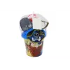 LEAN TOYS Conjunto de areia pirata - balde, regador, peneira, conjunto de 6 peças