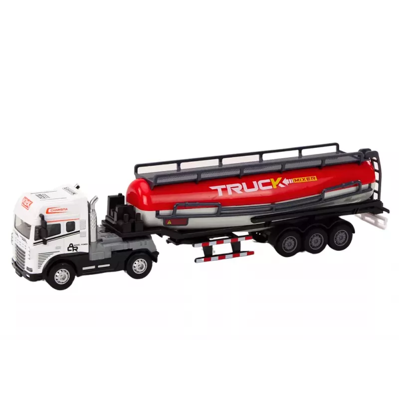 LEAN TOYS Camião com atrelado TIR 1:24 acessórios de camião sons cisterna