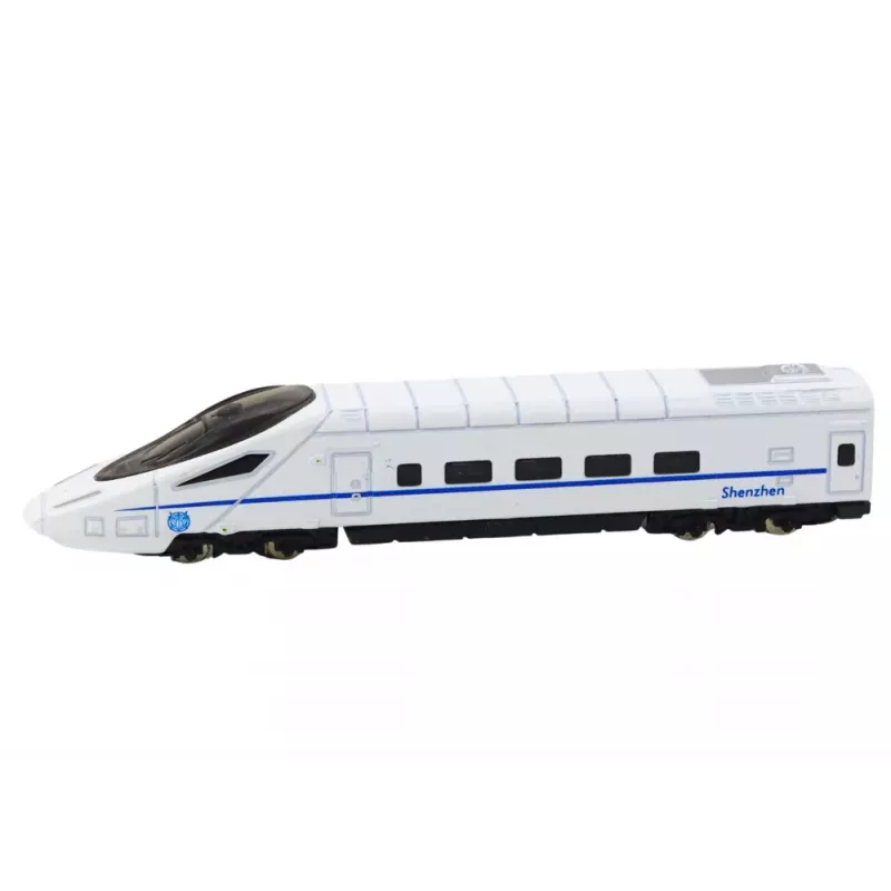LEAN TOYS Vagão de comboio de coleção branco 1:48 metal