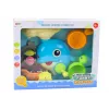 LEAN TOYS Conjunto de banho Blue Dolphin com brinquedo aquático