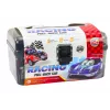 LEAN TOYS Conjunto de molas em mala, 25 unid. sinais de trânsito, carros