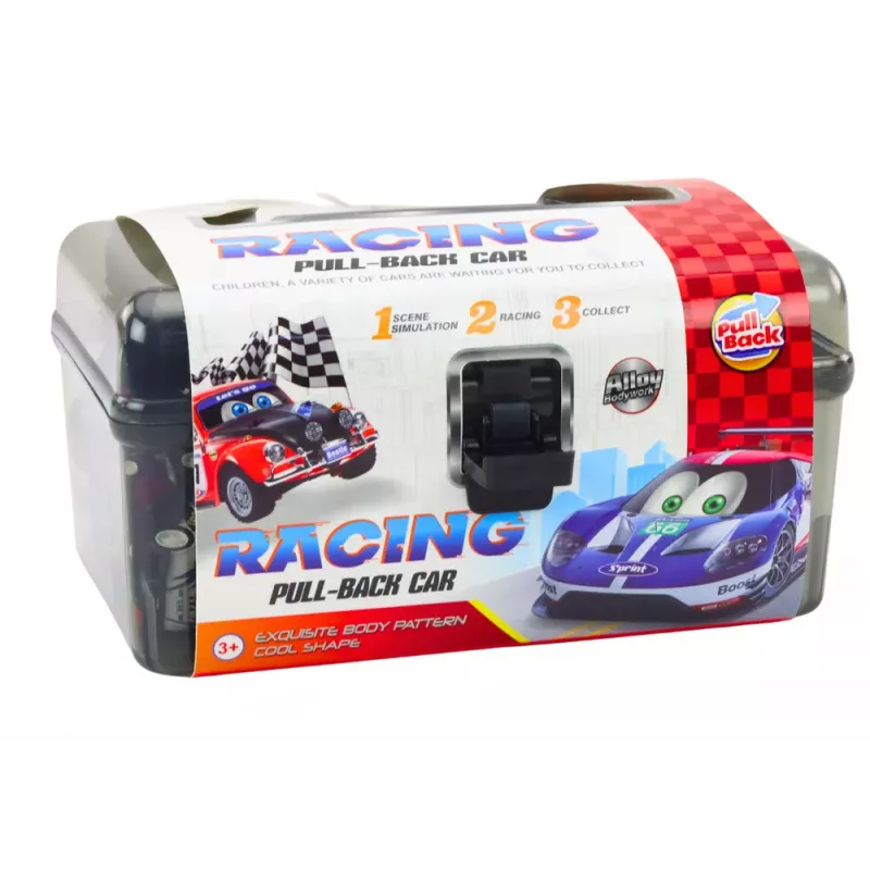 LEAN TOYS Conjunto de molas em mala, 25 unid. sinais de trânsito, carros
