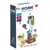 LEAN TOYS Conjunto de limpeza com aspirador, esfregona, suporte e acessórios para crianças, 23 peças
