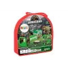 LEAN TOYS Parque infantil 3 em 1 tenda casa piscina dinossauro