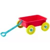 LEAN TOYS Carrinho de brincar na areia rosa pastel