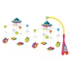 LEAN TOYS Móbil para berço UFO aviões projetor 108 melodias