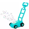 LEAN TOYS Máquina de bolhas corta-relva de passeio com pega azul