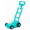 LEAN TOYS Máquina de bolhas corta-relva de passeio com pega azul