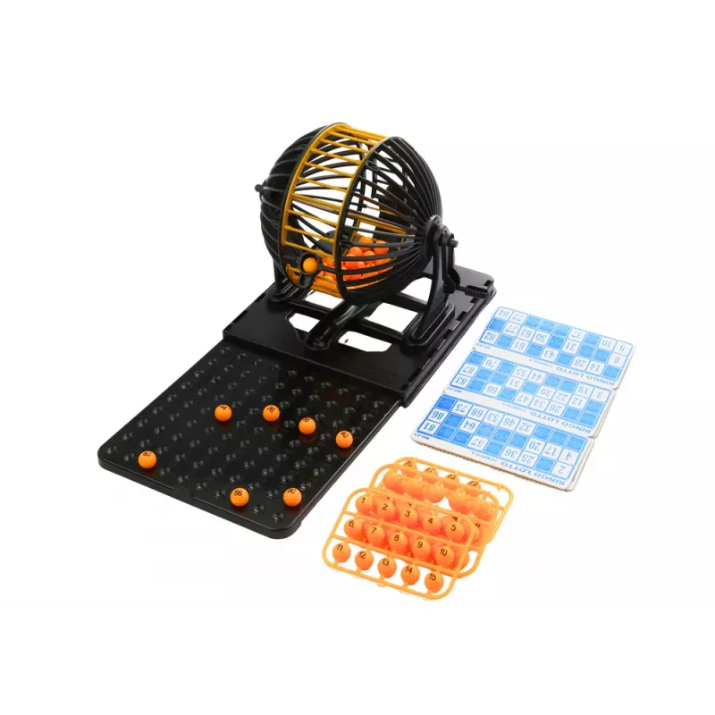 LEAN TOYS Jogo de festa em família bingo loto máquina de sorteio