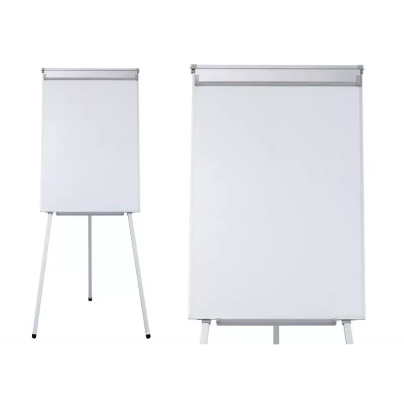 LEAN Quadro Flipchart Magnético com Tripé Branco 70x100cm