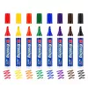 LEAN Conjunto de 8 Marcadores de Quadro Branco Coloridos