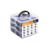 LEAN Conjunto de Clipes para Carro em Organizador 16 Tamanhos PVC 620pcs
