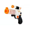 LEAN TOYS Conjunto de 2 Blasters de Dardos de Espuma com 20 Dardos de Ventosa - Conjunto de Pistolas de Brinquedo de Mola Manual para Crianças a partir dos 6 Anos