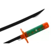 LEAN TOYS Espada Samurai Nichirin a Bateria Punho Confortável Verde Som