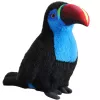 LEAN TOYS Peluche tucano mascote ave azul 20cm