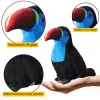 LEAN TOYS Peluche tucano mascote ave azul 20cm