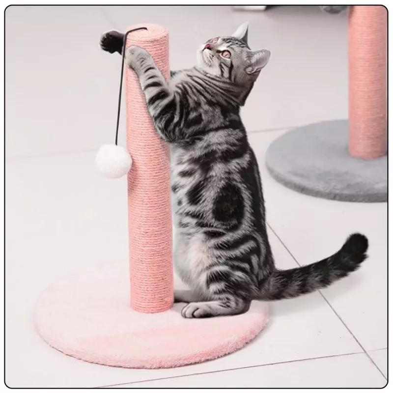 LEAN Arranhador poste rosa 40 cm x 30 cm