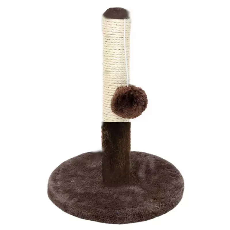 LEAN Arranhador poste castanho-escuro 40 cm x 30 cm