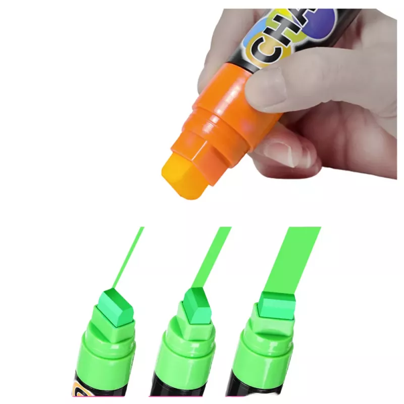 LEAN Marcadores de giz coloridos multifuncionais conjunto de 8