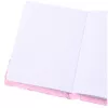 LEAN Caderno de peluche com linhas com dinossauro verde 3D colorido