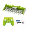 LEAN TOYS Ceifeira-debulhadora com barra de corte de milho telecomandada RC 2.4G