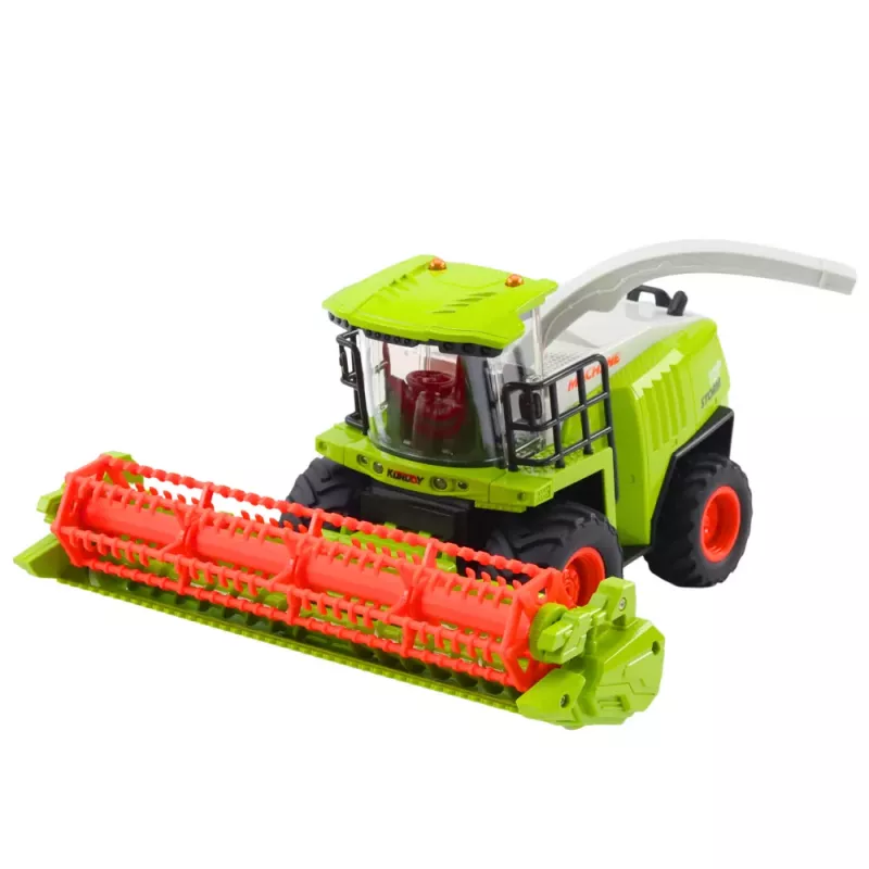 LEAN TOYS Ceifeira-debulhadora agrícola com barra de corte de cereais telecomandada RC 2.4G