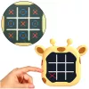 LEAN TOYS Jogo eletrónico 3em1 jogo do galo memória girafa amarela
