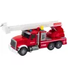 LEAN TOYS Camião de bombeiros com lança de água luzes sons vermelho 1:14