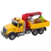 LEAN TOYS Camião de triagem de resíduos com contentores de lixo, luz e som