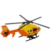 LEAN TOYS Helicóptero de salvamento com gancho, maca, luzes, sons, laranja, 1:12