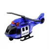 LEAN TOYS Conjunto camião da polícia, helicóptero e carro com luz e som