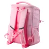 Mochila Escolar LEAN Unicórnio com Alça de Peito Rosa 20L