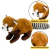 LEAN TOYS Peluche Mascote Boneco de Peluche Panda Vermelho 45cm