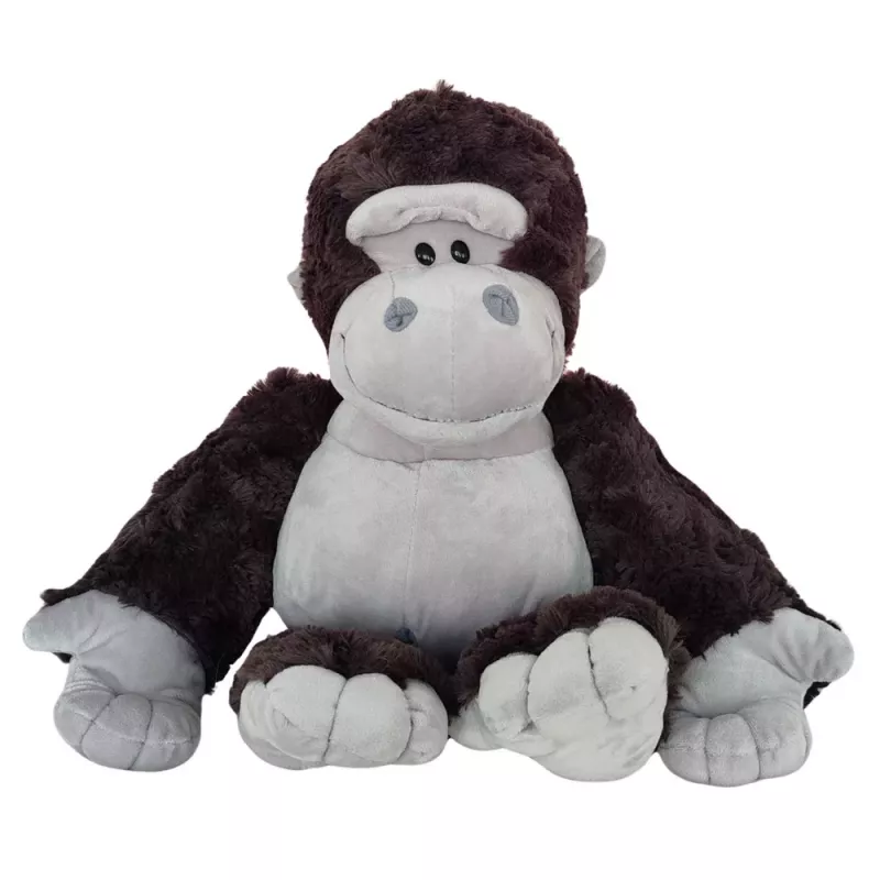 LEAN TOYS Peluche Mascote Boneco de Peluche Gorila Cinzento-escuro 22 cm