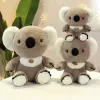 LEAN TOYS Peluche Mascote Boneco de Peluche Coala Urso Cinzento 23cm
