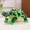 LEAN TOYS Peluche mascote tartaruga, peluche, verde, 25 cm