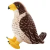 LEAN TOYS Peluche Falcão Ave Castanho 30cm