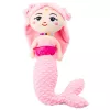 LEAN TOYS Peluche Sereia com Pérolas Peluche de Aconchego Rosa 32cm