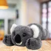 LEAN TOYS Peluche Coala Urso Deitado Cinzento 30 cm